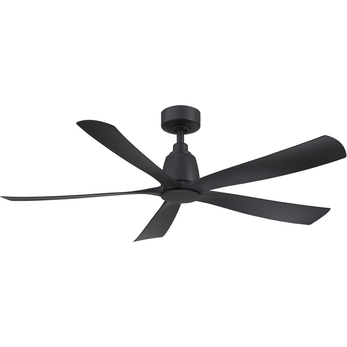 Fanimation FPD5534BL Kute5 52 52 inch Black Ceiling Fan