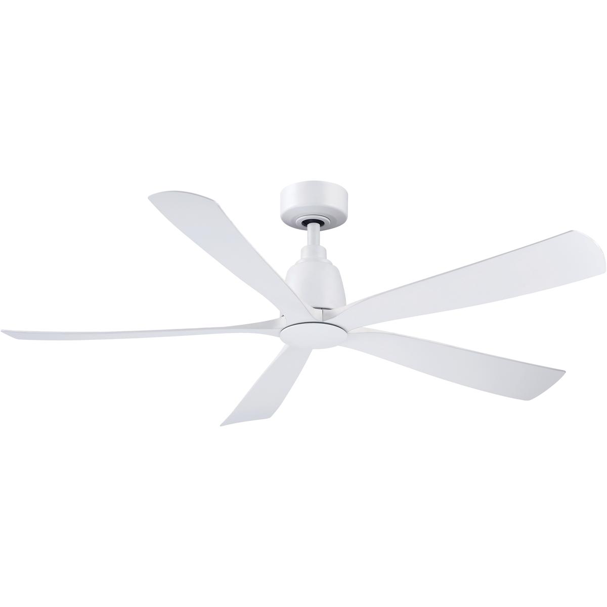 Fanimation FPD5534MW Kute5 52 52 inch Matte White Ceiling Fan