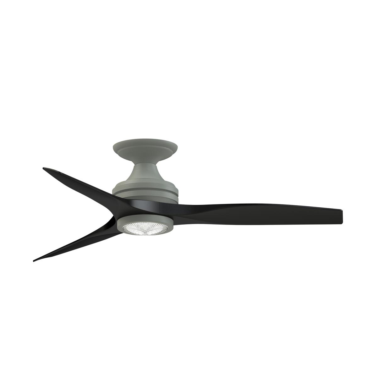 Fanimation FP6721BAGP-48BL-LK-F Spitfire 48 inch Antique Graphite with Black Blades Indoor/Outdoor Ceiling Fan, Kit