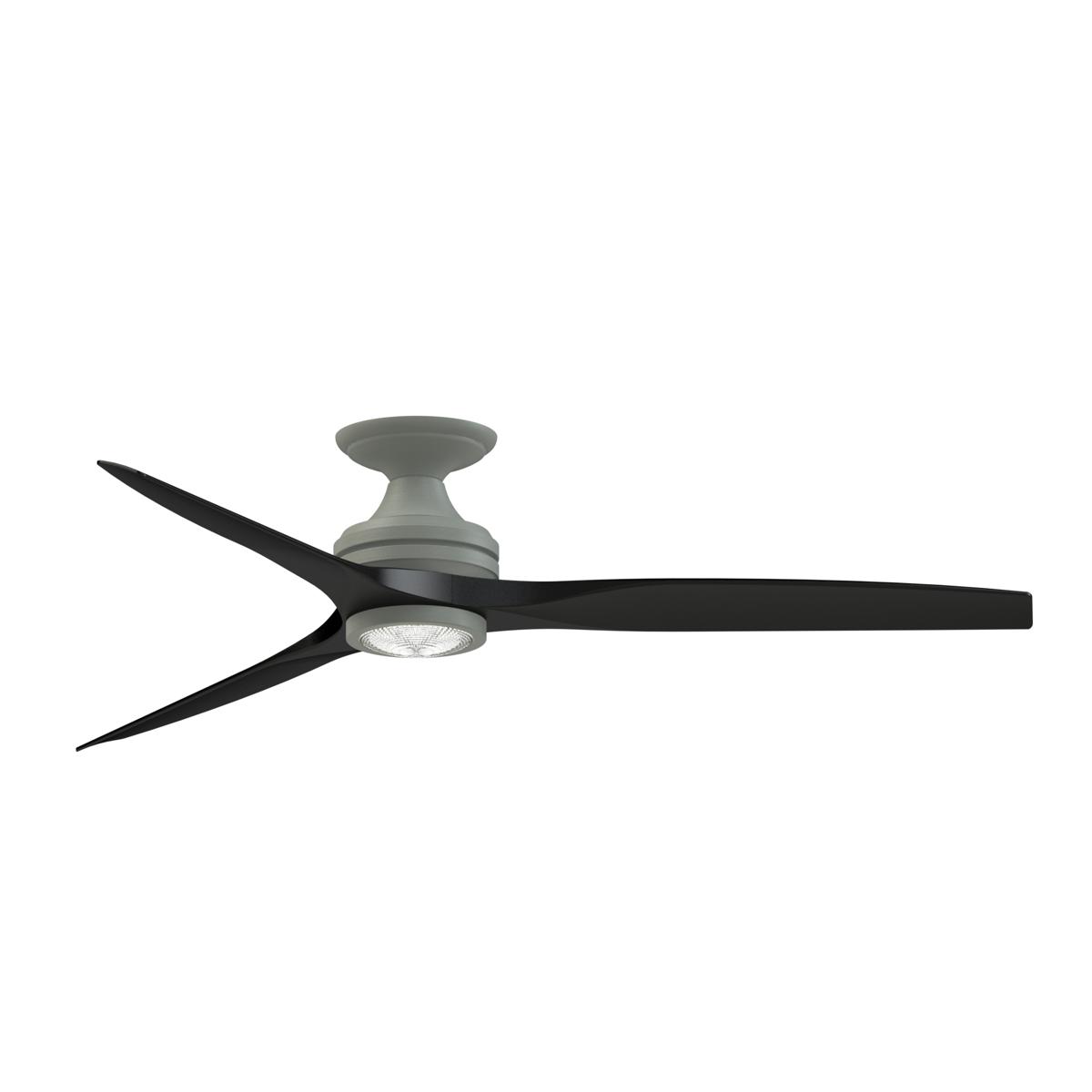 Fanimation FP6721BAGP-60BL-LK-F Spitfire 60 inch Antique Graphite with Black Blades Indoor/Outdoor Ceiling Fan, Kit