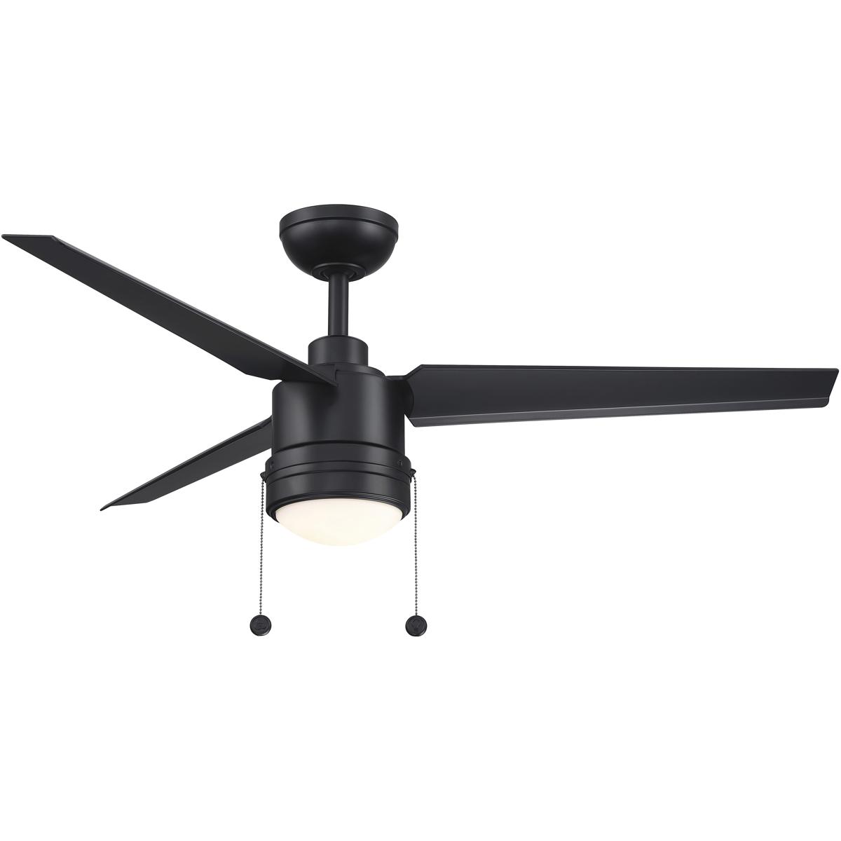 Fanimation FPD7619BLW PC/DC L 52 inch Black Ceiling Fan in 3