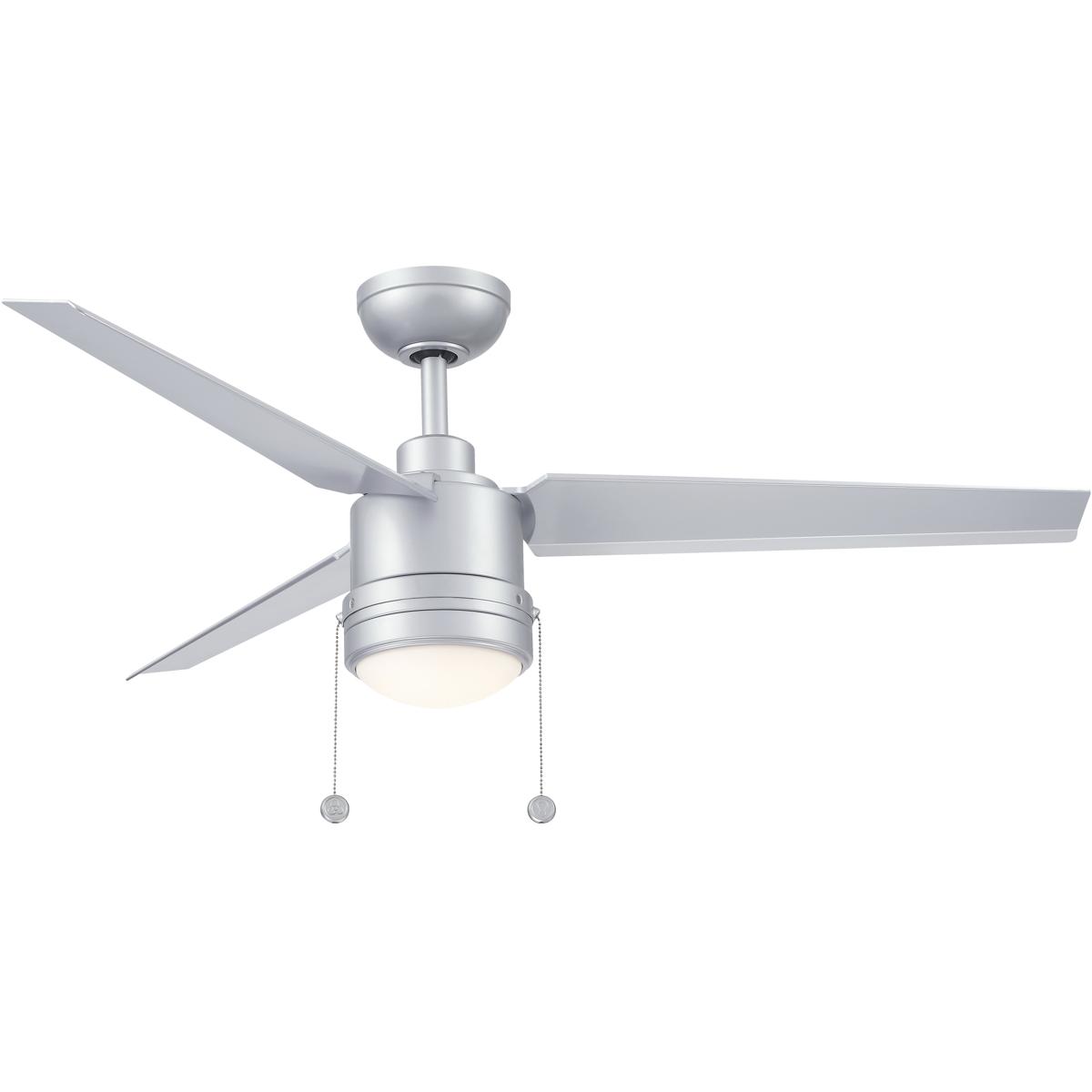 Fanimation FPD7619SLW PC/DC L 52 inch Silver Ceiling Fan in 3