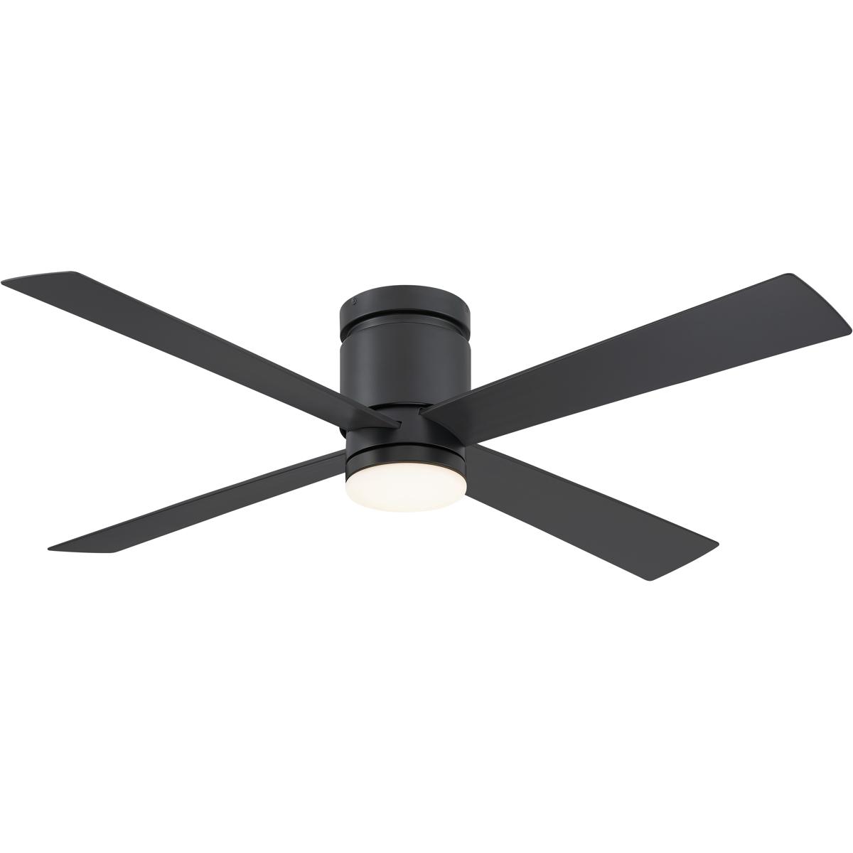 Fanimation FPS8553BL Kwartet 52 inch Black Ceiling Fan