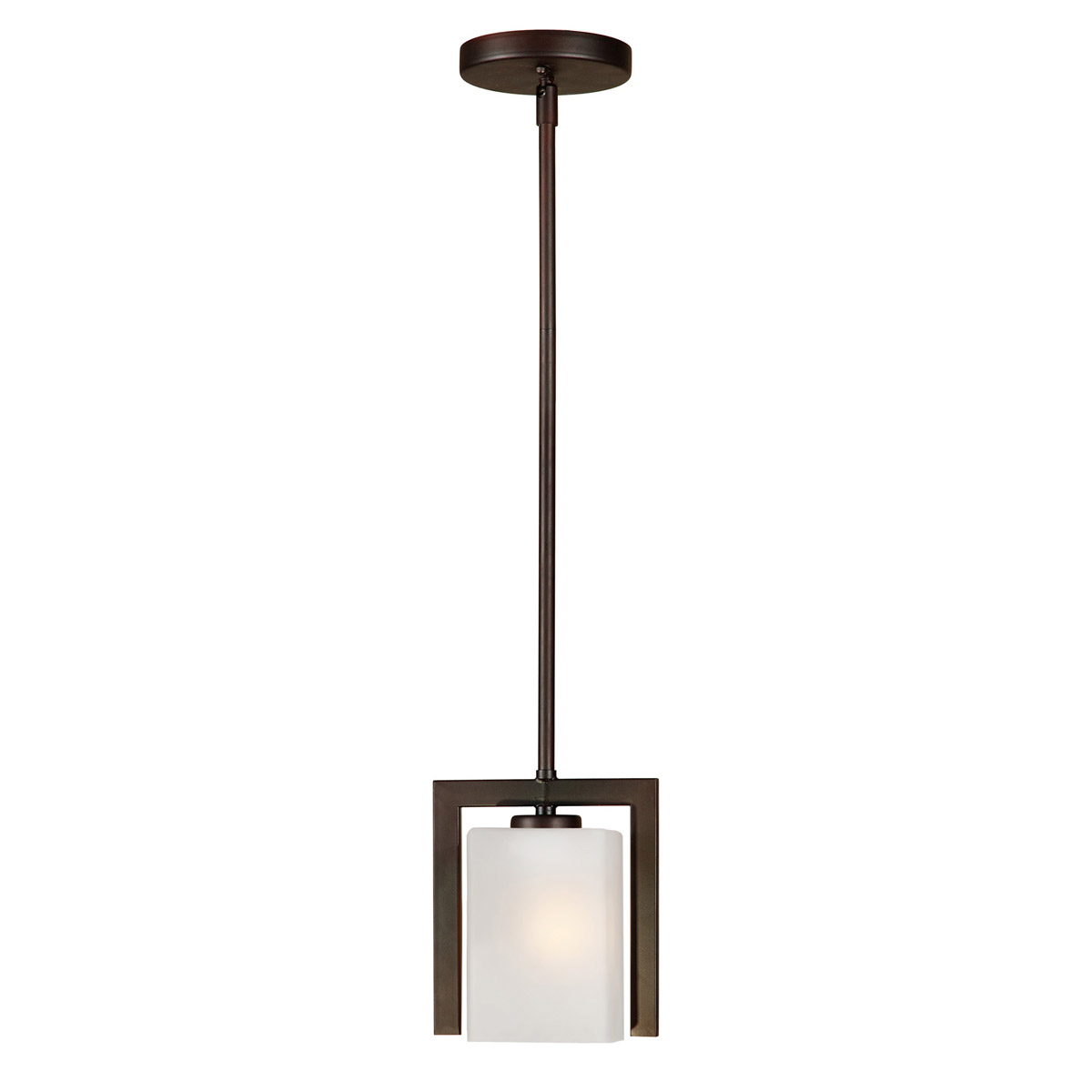Forte Lighting 2569-01-32 Signature 1 Light 4 inch Antique Bronze Mini Pendant Ceiling Light