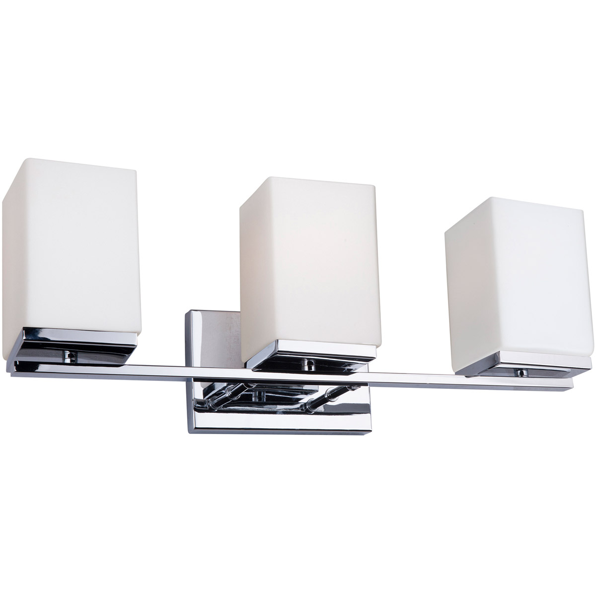 Forte Lighting 5145-03-05 Ella 3 Light 21 inch Chrome Vanity Light Wall Light