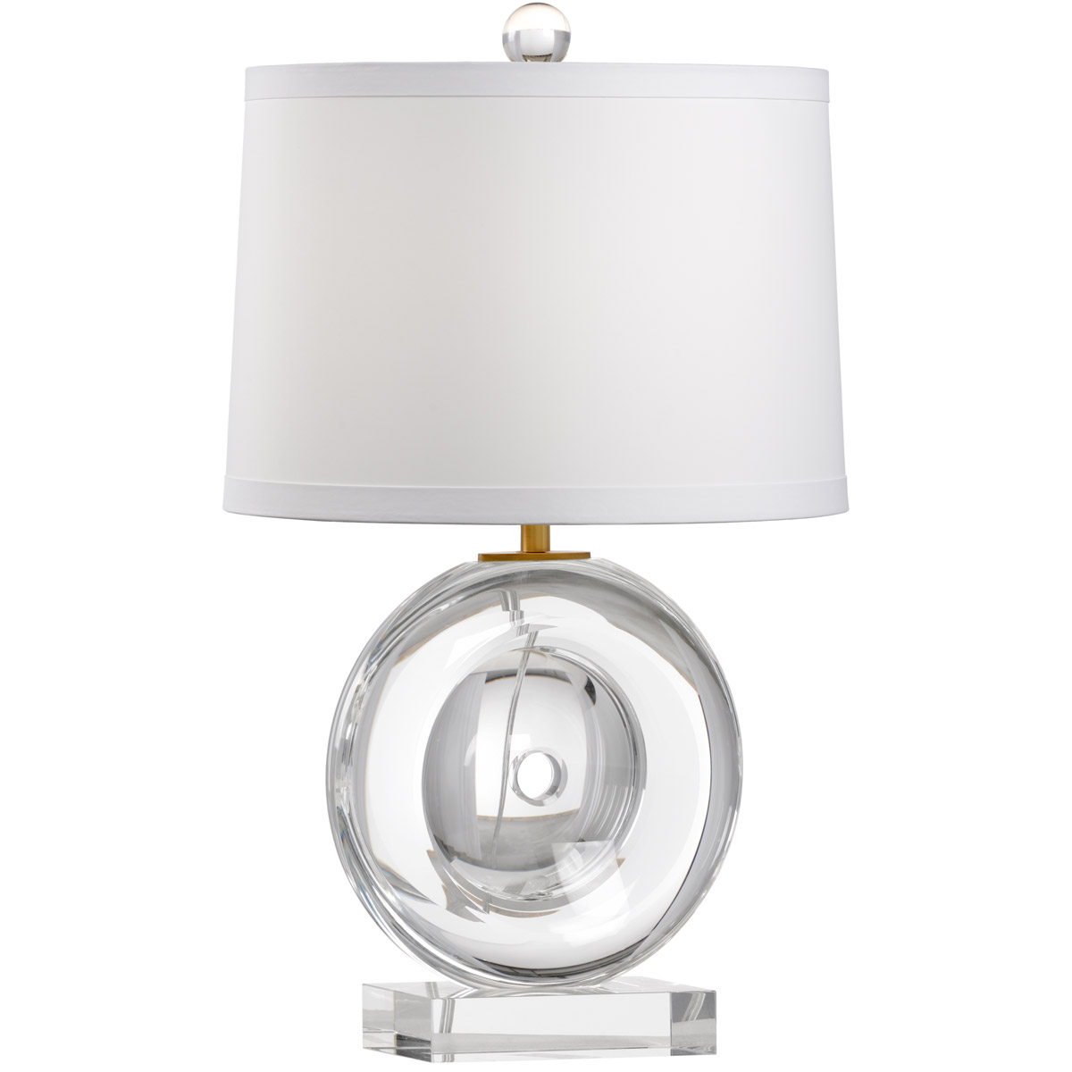 Frederick Cooper 65669 Frederick Cooper 24 inch 100.00 watt Clear Table Lamp Portable Light