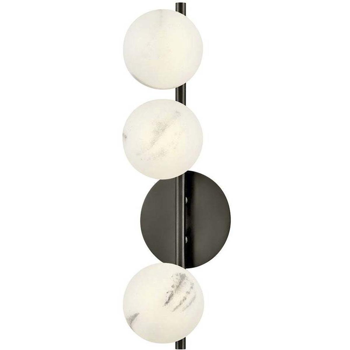 Fredrick Ramond FR41900BX Selene Sconce Wall Light in Black Oxide