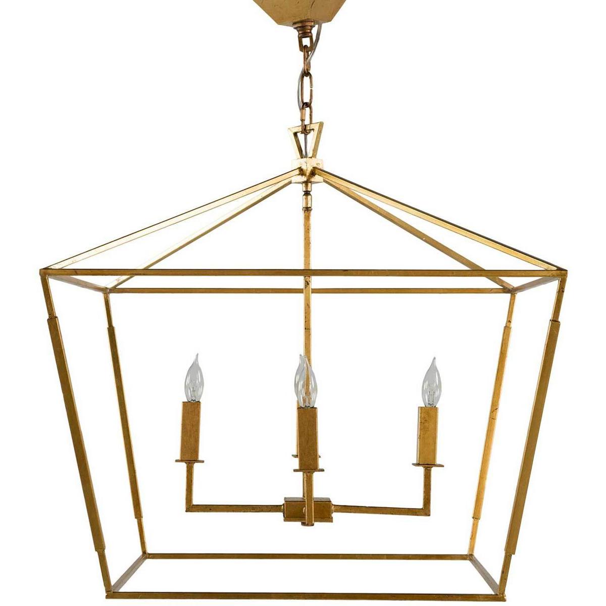 Lighting New York R-SCH-153430 Gabby Adler 4 Light 24.25 inch Vintage Gold Chandelier Ceiling Light SCH-153430 - Open Box