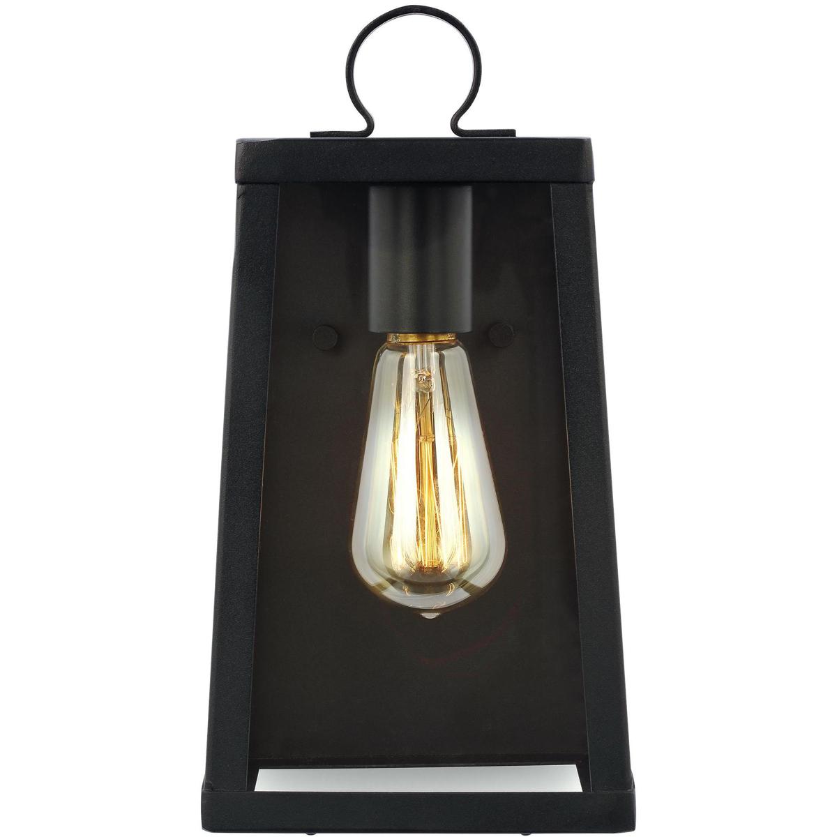 Visual Comfort Studio Collection 8537101EN7-12 Marinus 1 Light Black Outdoor Wall Lantern