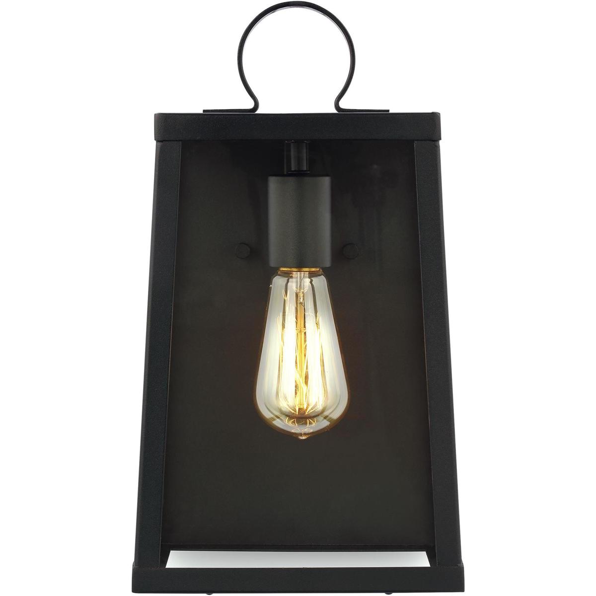 Visual Comfort Studio Collection 8637101EN7-12 Marinus 1 Light Black Outdoor Wall Lantern
