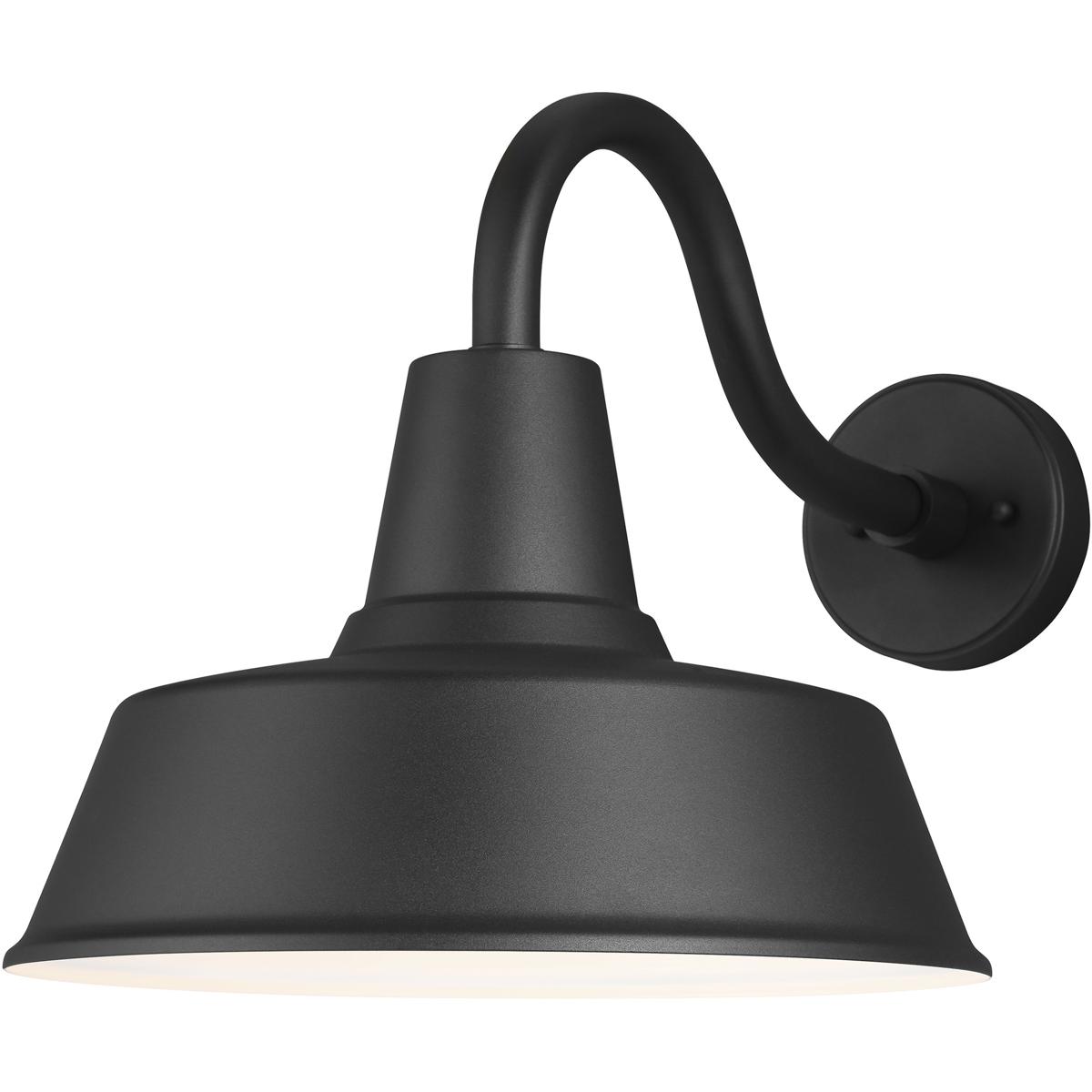 Visual Comfort Studio Collection 8737401EN3-12 Sean Lavin Barn Light 1 Light 13.5 inch Black Outdoor Wall Lantern, Large