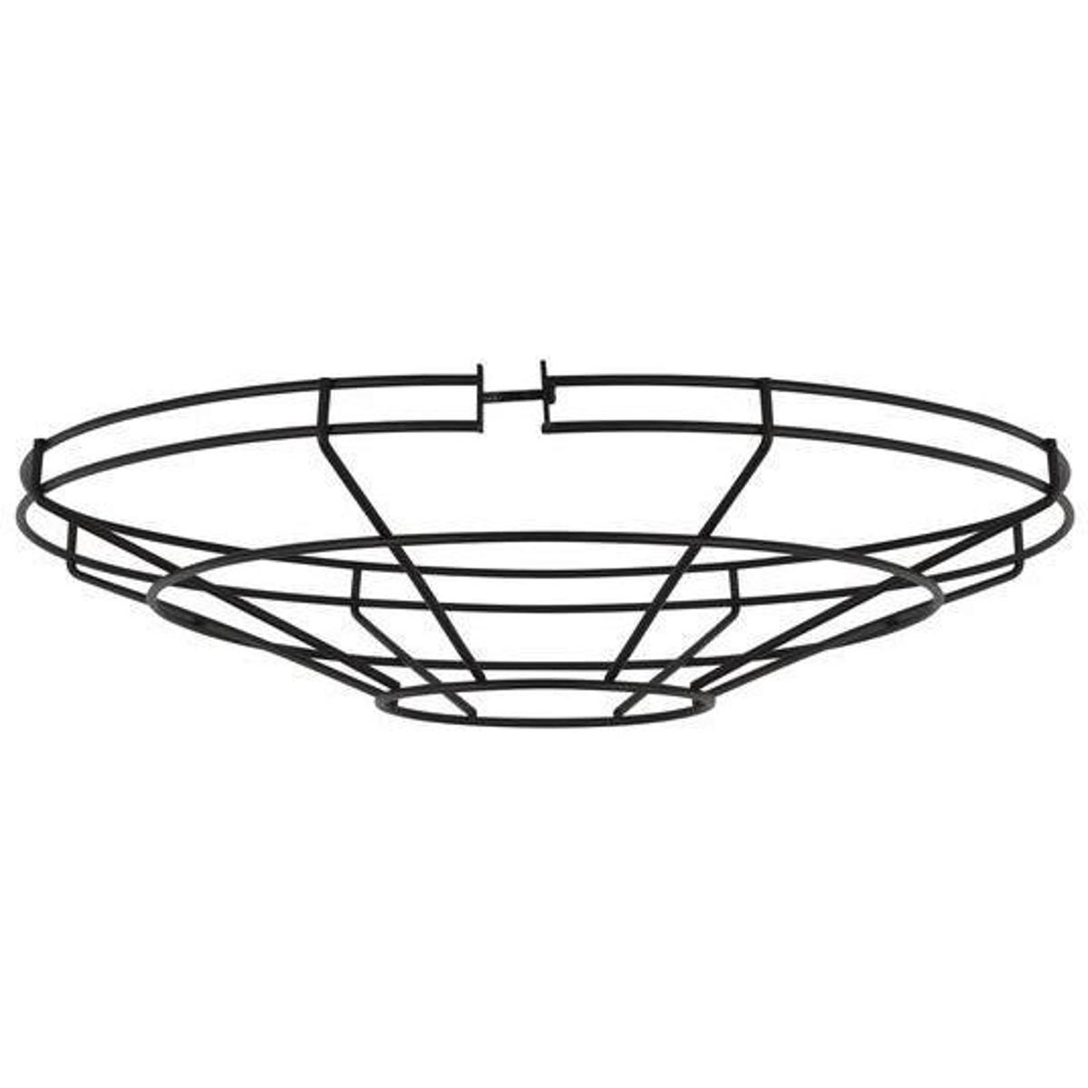 Visual Comfort Studio Collection 97374-12 Sean Lavin Barn Light Black Barn Light Cage Accessory, Large