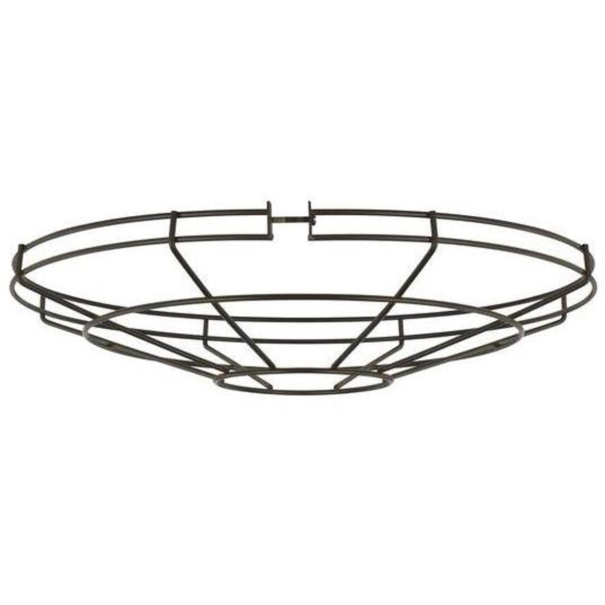 Visual Comfort Studio Collection 97374-71 Sean Lavin Barn Light Antique Bronze Barn Light Cage Accessory, Large