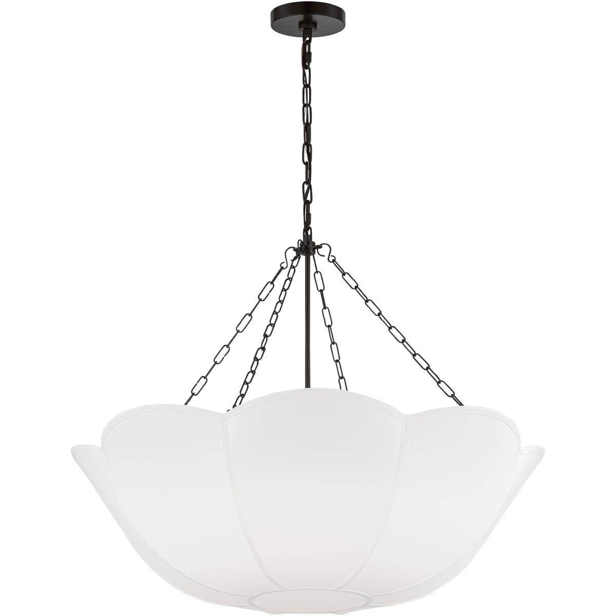 Visual Comfort Studio Collection AC1174AI AH by Alexa Hampton Stassi 4 Light 32 inch Aged Iron Chandelier Ceiling Light