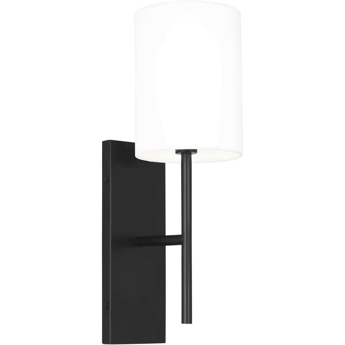 Visual Comfort Studio Collection BW1021MBK Barbara Barry Key 1 Light 5 inch Midnight Black Sconce Wall Light