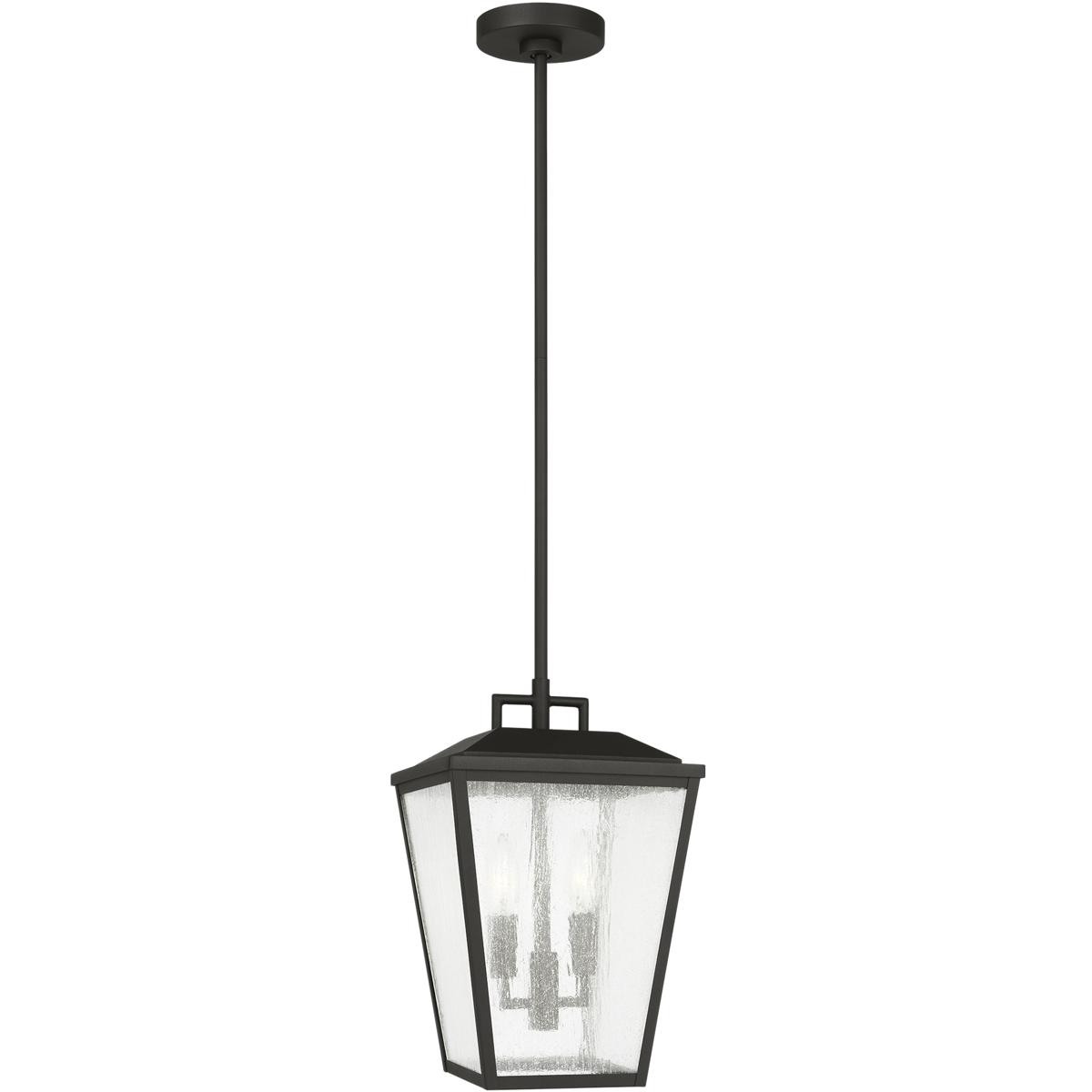 Visual Comfort Studio Collection DJO1102TXB Drew & Jonathan Kennewick 2 Light 9 inch Textured Black Outdoor Pendant Lantern, Medium