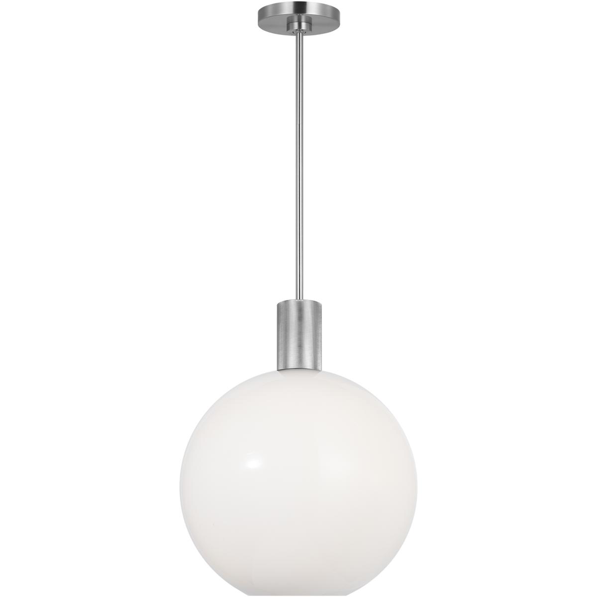 Visual Comfort Studio Collection DJP1181BS Drew & Jonathan Colewood 1 Light 15.5 inch Brushed Nickel Pendant Ceiling Light, Medium