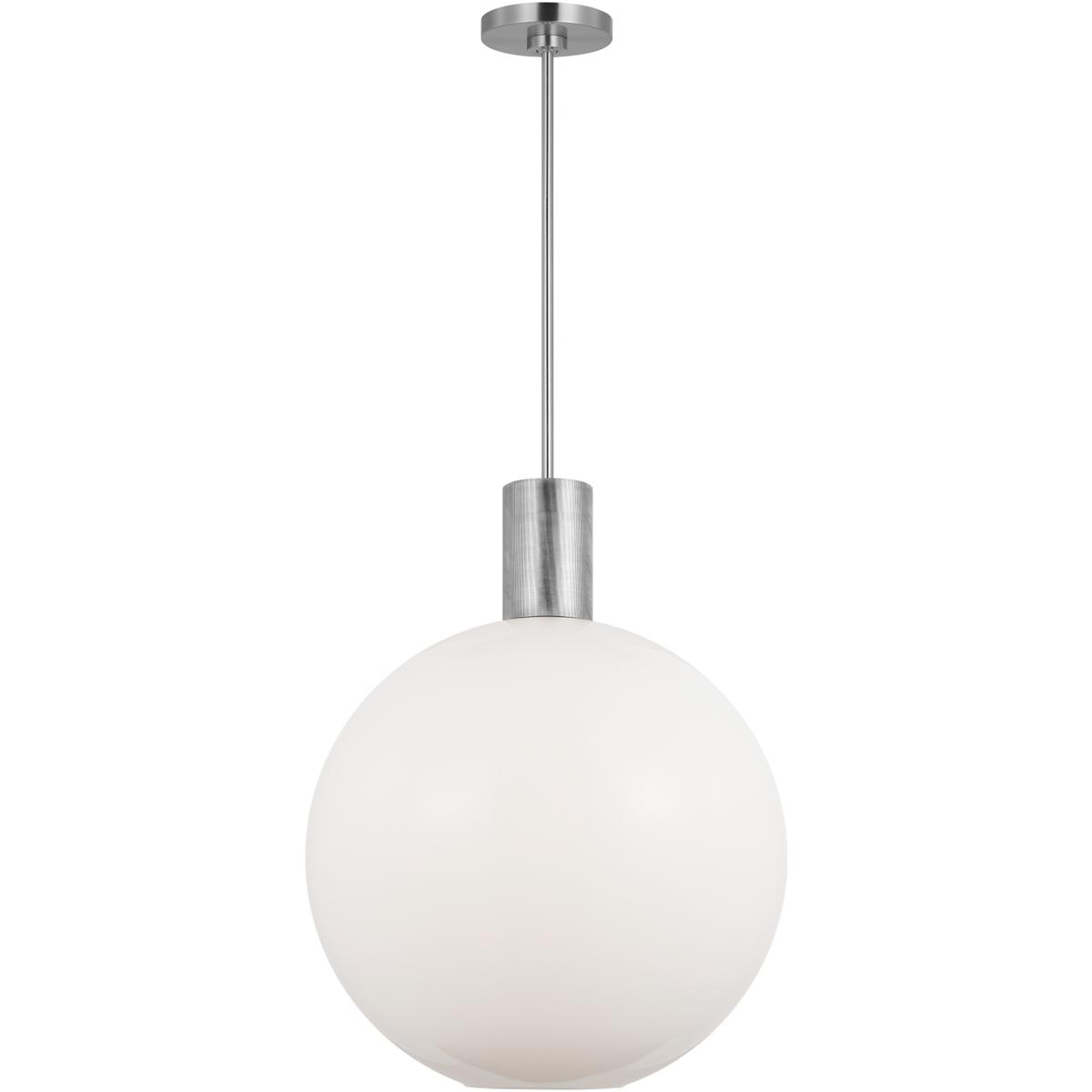 Visual Comfort Studio Collection DJP1191BS Drew & Jonathan Colewood 1 Light 20 inch Brushed Nickel Pendant Ceiling Light, Large