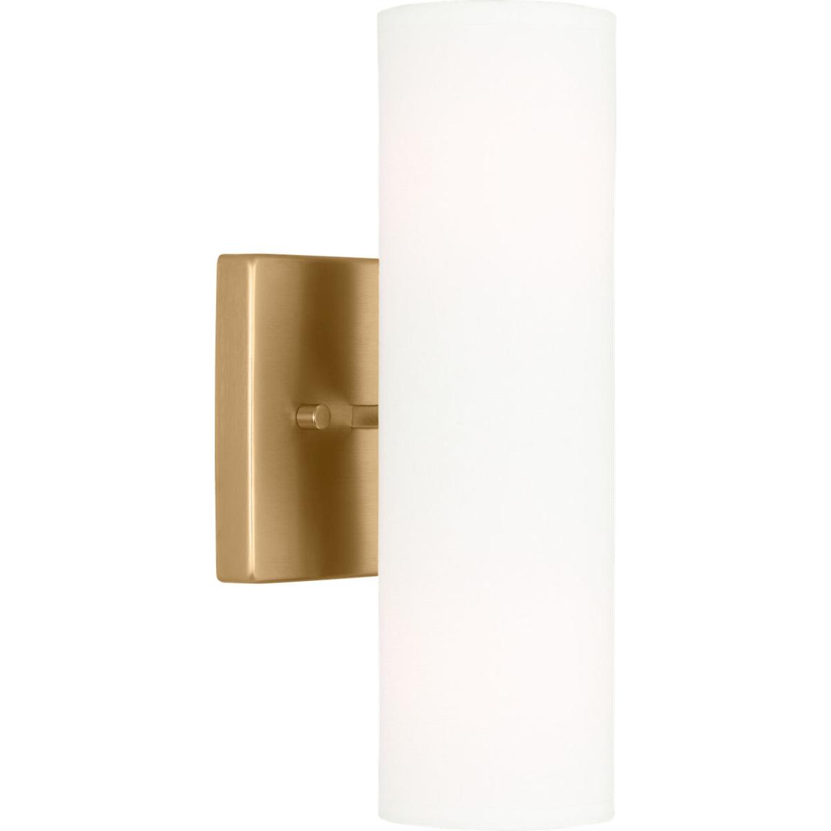 Visual Comfort Studio Collection DJW1022SB Drew & Jonathan Capalino 2 Light 5 inch Satin Brass Sconce Wall Light