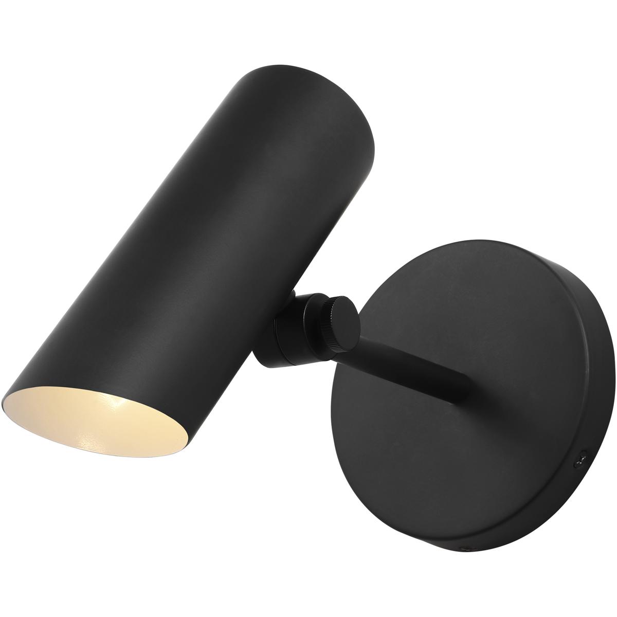 Visual Comfort Studio Collection DJW1141MBK Drew & Jonathan Frasar 1 Light 4.75 inch Midnight Black Sconce Wall Light, Small