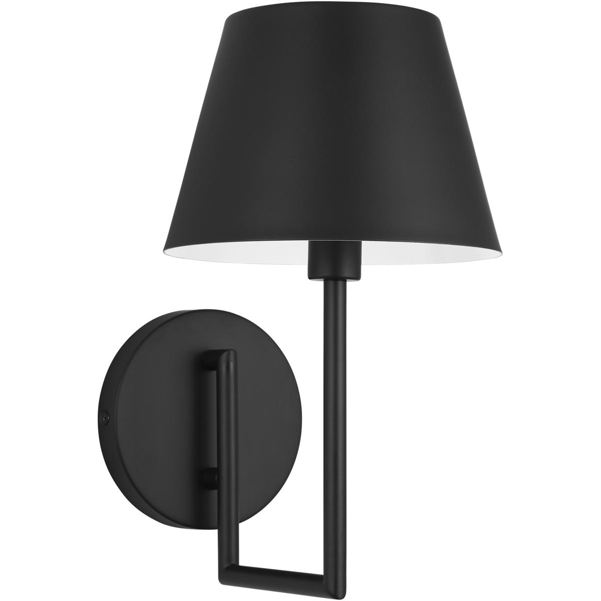 Visual Comfort Studio Collection DJW1151MBK Drew & Jonathan Ender 1 Light 7 inch Midnight Black Sconce Wall Light, Small