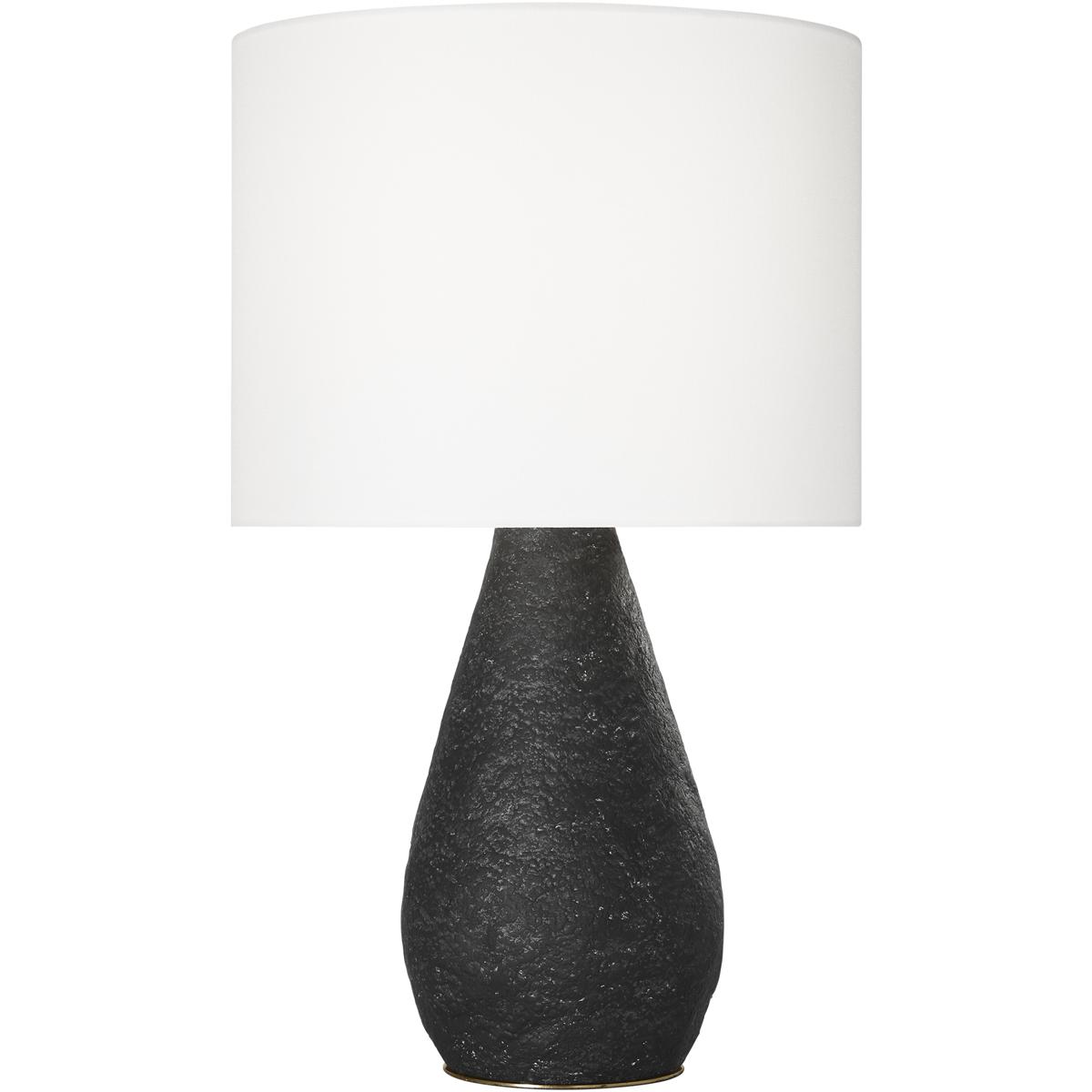 Visual Comfort Studio Collection ET1531BLW ED Ellen DeGeneres Breccia 25.88 inch 60 watt Black Wash Table Lamp Portable Light