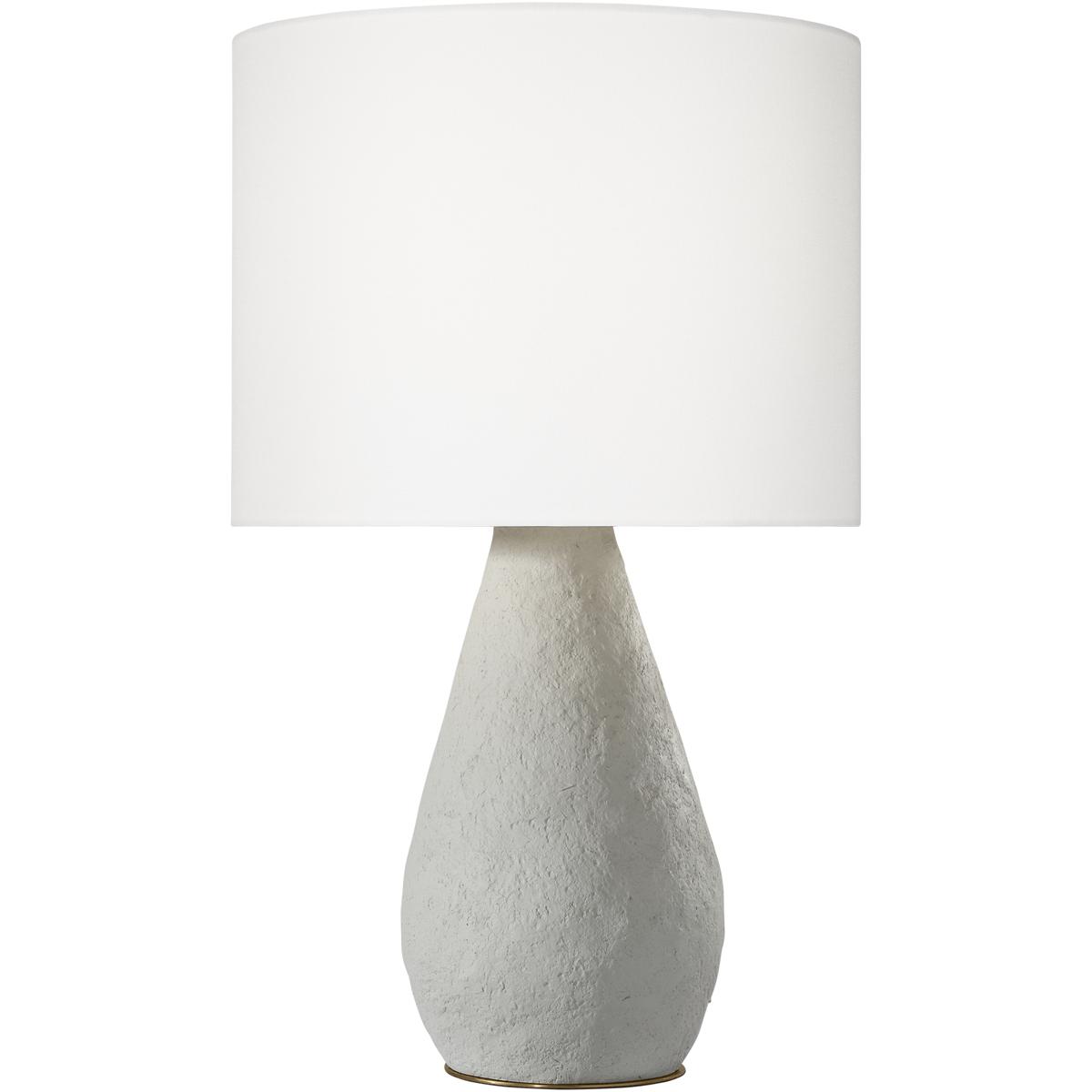 Visual Comfort Studio Collection ET1531CRW ED Ellen DeGeneres Breccia 25.88 inch 60 watt Cream Wash Table Lamp Portable Light
