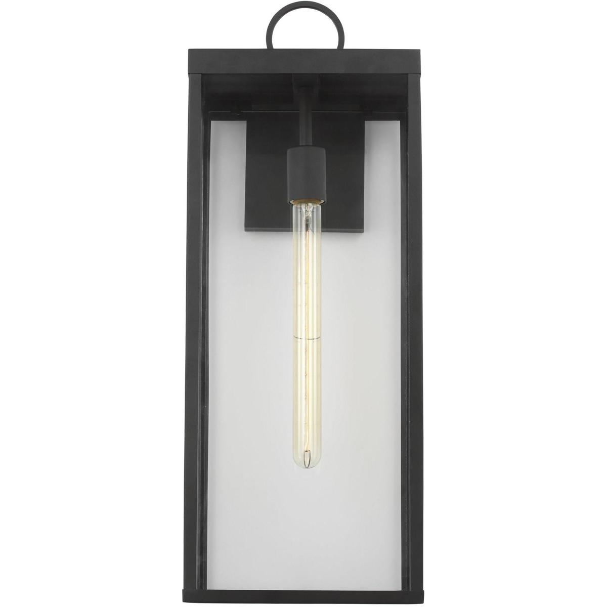 Visual Comfort Studio Collection DJO1031TXB Drew & Jonathan Scott Howell 1 Light 9 inch Textured Black Outdoor Lantern