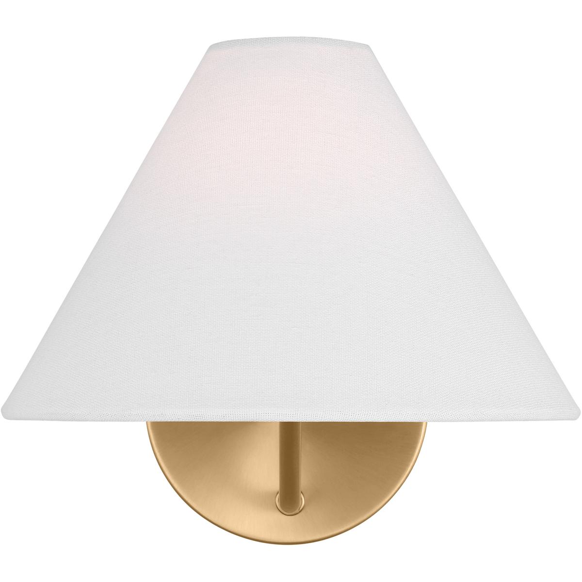 Visual Comfort Studio Collection DJW1001SB Drew & Jonathan Burke 1 Light 9 inch Satin Brass Bath Vanity Wall Sconce Wall Light