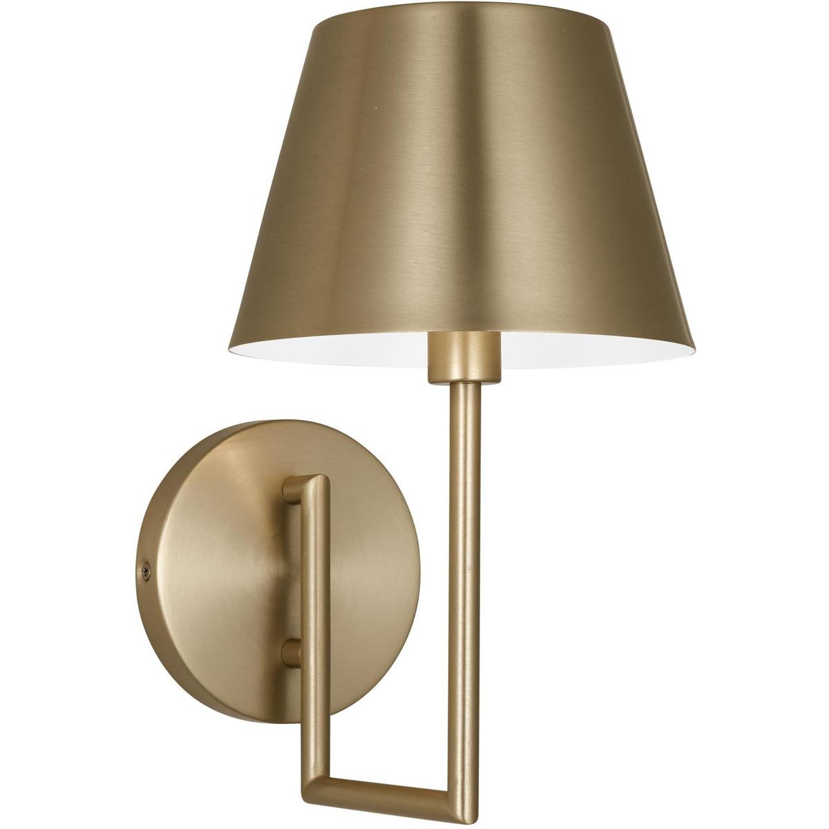Visual Comfort Studio Collection DJW1151SB Drew & Jonathan Ender 1 Light 7 inch Satin Brass Sconce Wall Light, Small