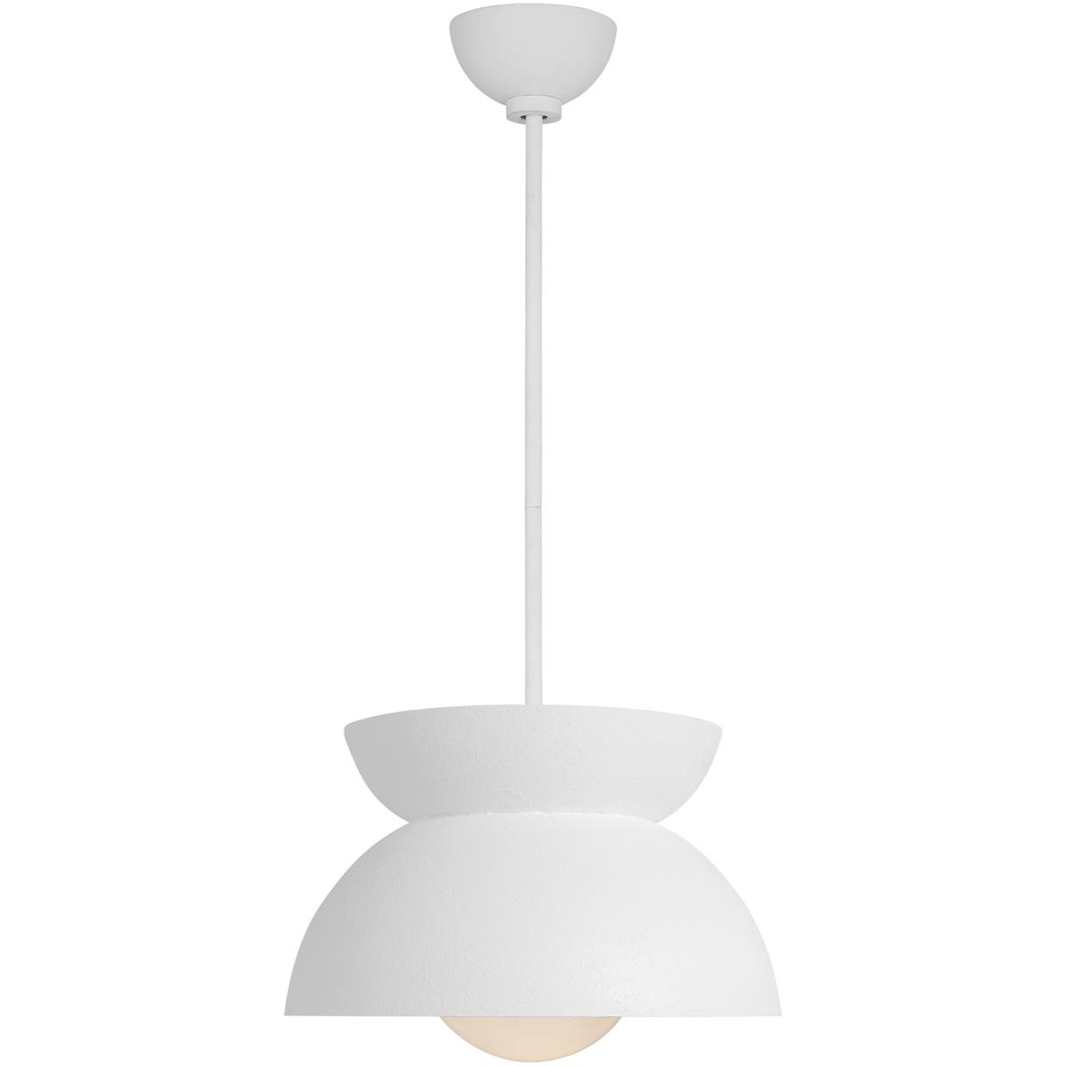 Visual Comfort Studio Collection LXP1001CPST Christiane Lemieux Beaunay 1 Light 15 inch Cast Plaster Pendant Ceiling Light