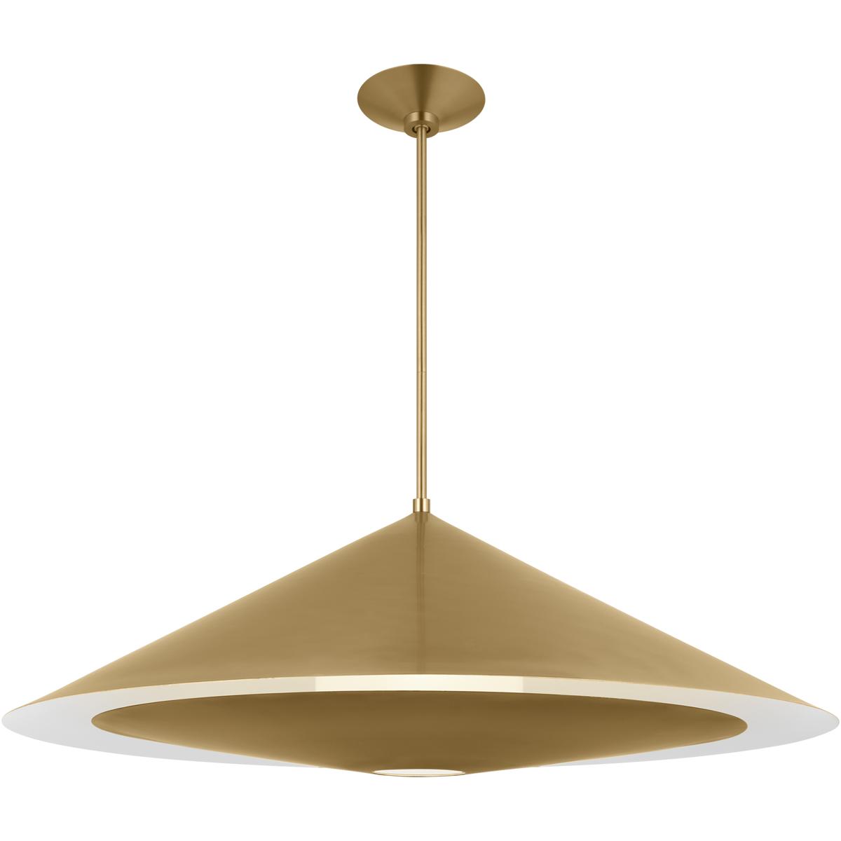 Visual Comfort Studio Collection KP1181BBS Kelly by Kelly Wearstler Echo 1 Light 36 inch Burnished Brass Pendant Ceiling Light