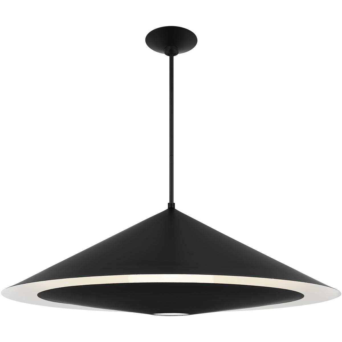 Visual Comfort Studio Collection KP1181MBK Kelly by Kelly Wearstler Echo 1 Light 36 inch Midnight Black Pendant Ceiling Light