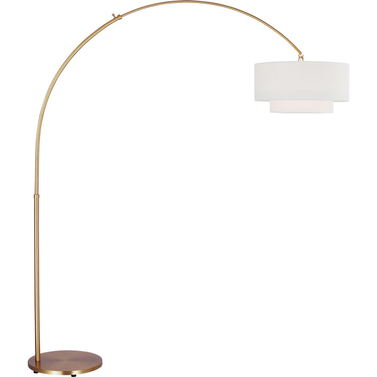Visual Comfort Studio Collection KST1031BBS1 kate spade new york Sawyer 75.25 inch 9 watt Burnished Brass Floor Lamp Portable Light