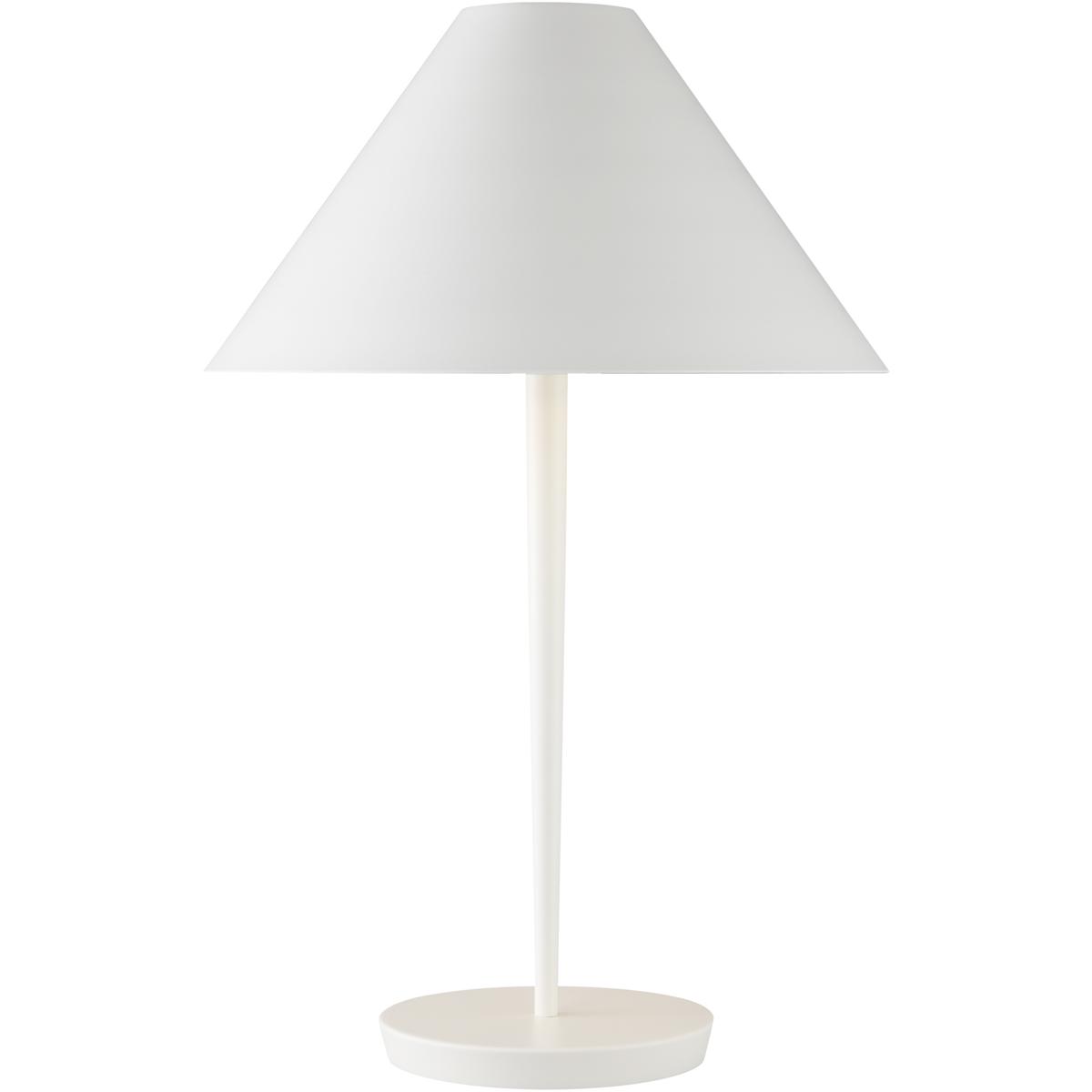 Visual Comfort Studio Collection KT1461SLN Kelly by Kelly Wearstler Contra 24.63 inch 60 watt Soft Linen Table Lamp Portable Light