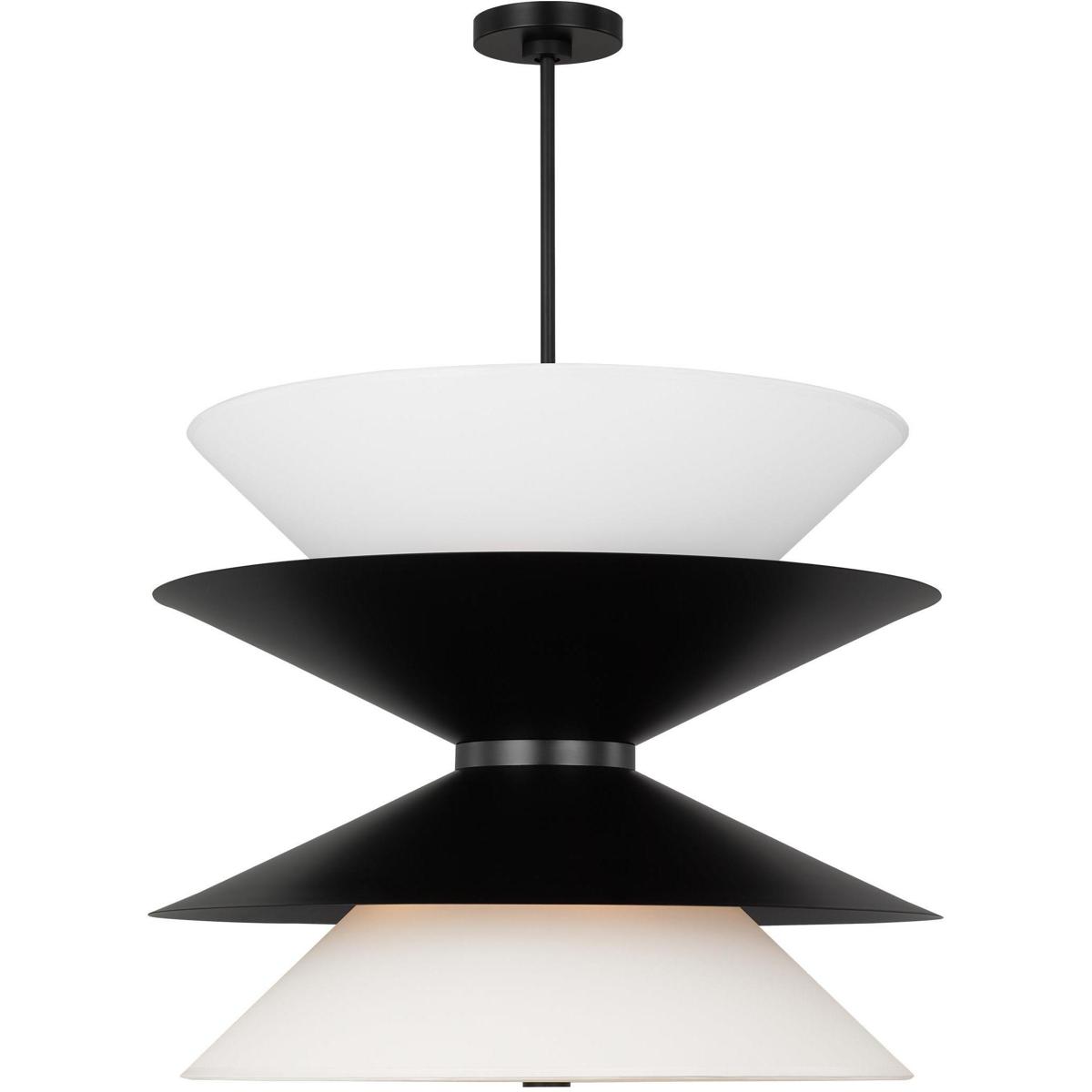 Visual Comfort Studio Collection LXP10212AI Christiane Lemieux Chambord 12 Light 26 inch Aged Iron Pendant Ceiling Light