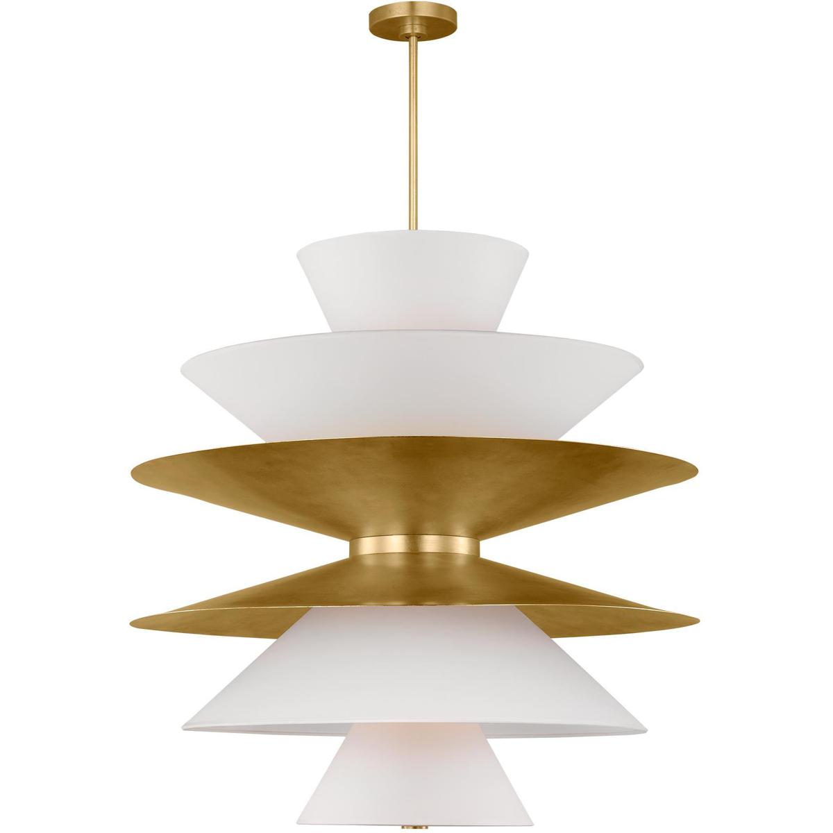 Visual Comfort Studio Collection LXP10316GD Christiane Lemieux Chambord 16 Light 34 inch Gild Pendant Ceiling Light