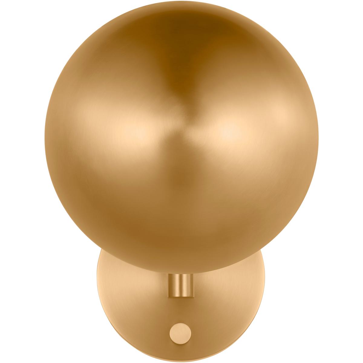 Visual Comfort Studio Collection LXW1071BBS Christiane Lemieux Balleroy 1 Light 7 inch Burnished Brass Sconce Wall Light
