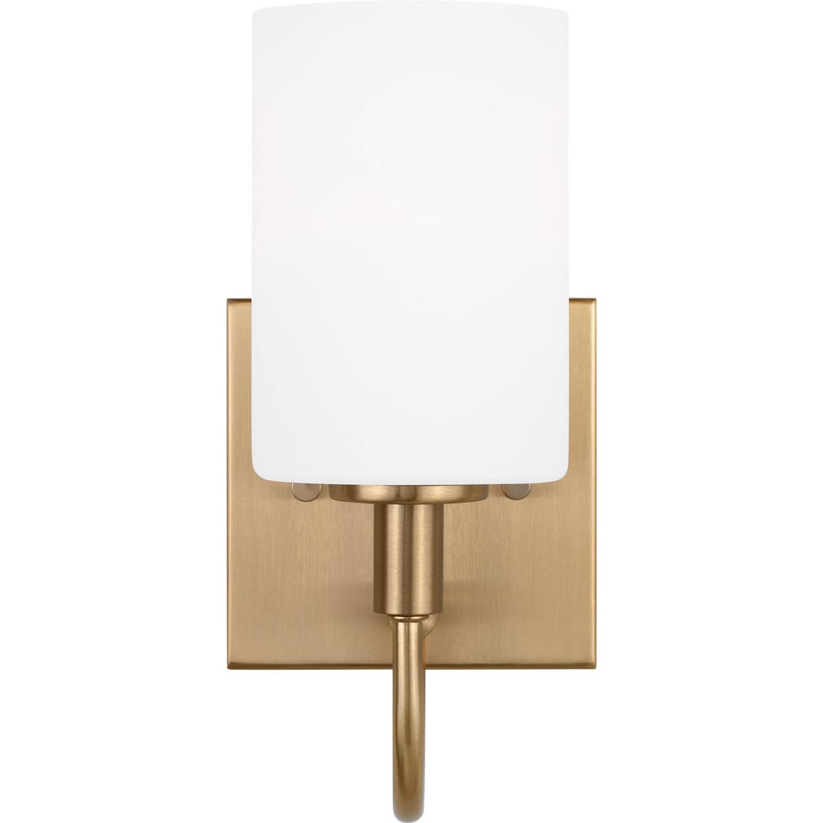 Visual Comfort Studio Collection 4157101EN3-848 Oak Moore 1 Light 4.88 inch Satin Brass Bath Vanity Wall Light