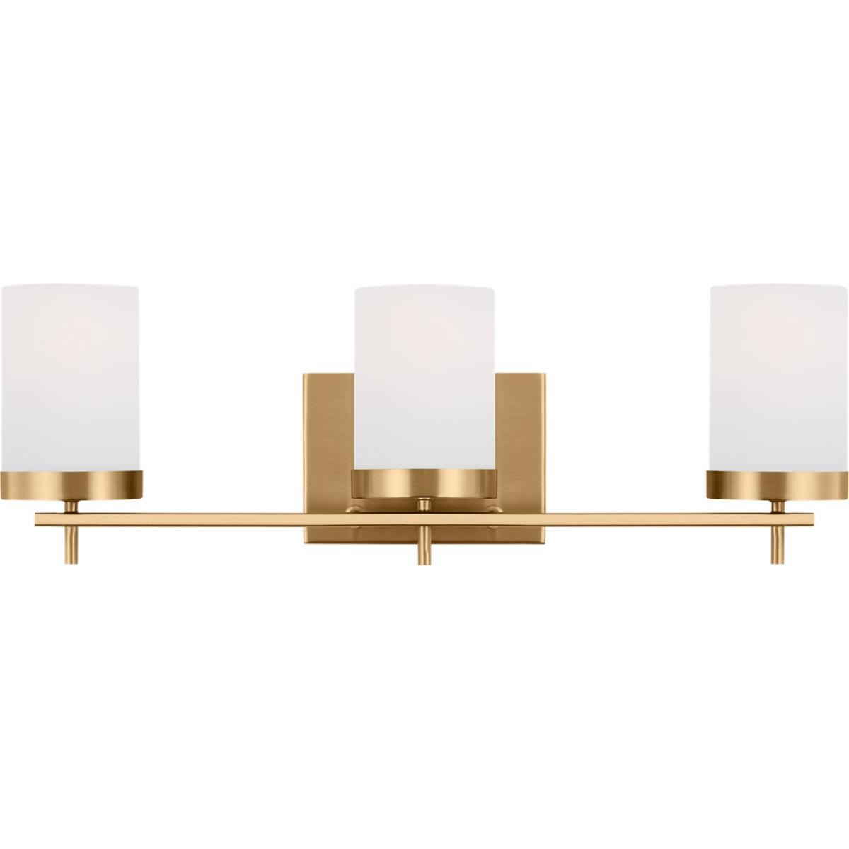 Visual Comfort Studio Collection 4490303-848 Sean Lavin Zire 3 Light 24 inch Satin Brass Wall Bath Fixture Wall Light