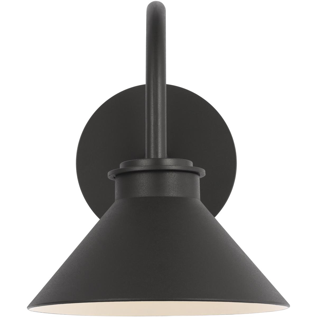 Visual Comfort Studio Collection SLO1001TXB-L1 Sean Lavin Modern Barn Light LED 10.5 inch Textured Black Outdoor Wall Lantern