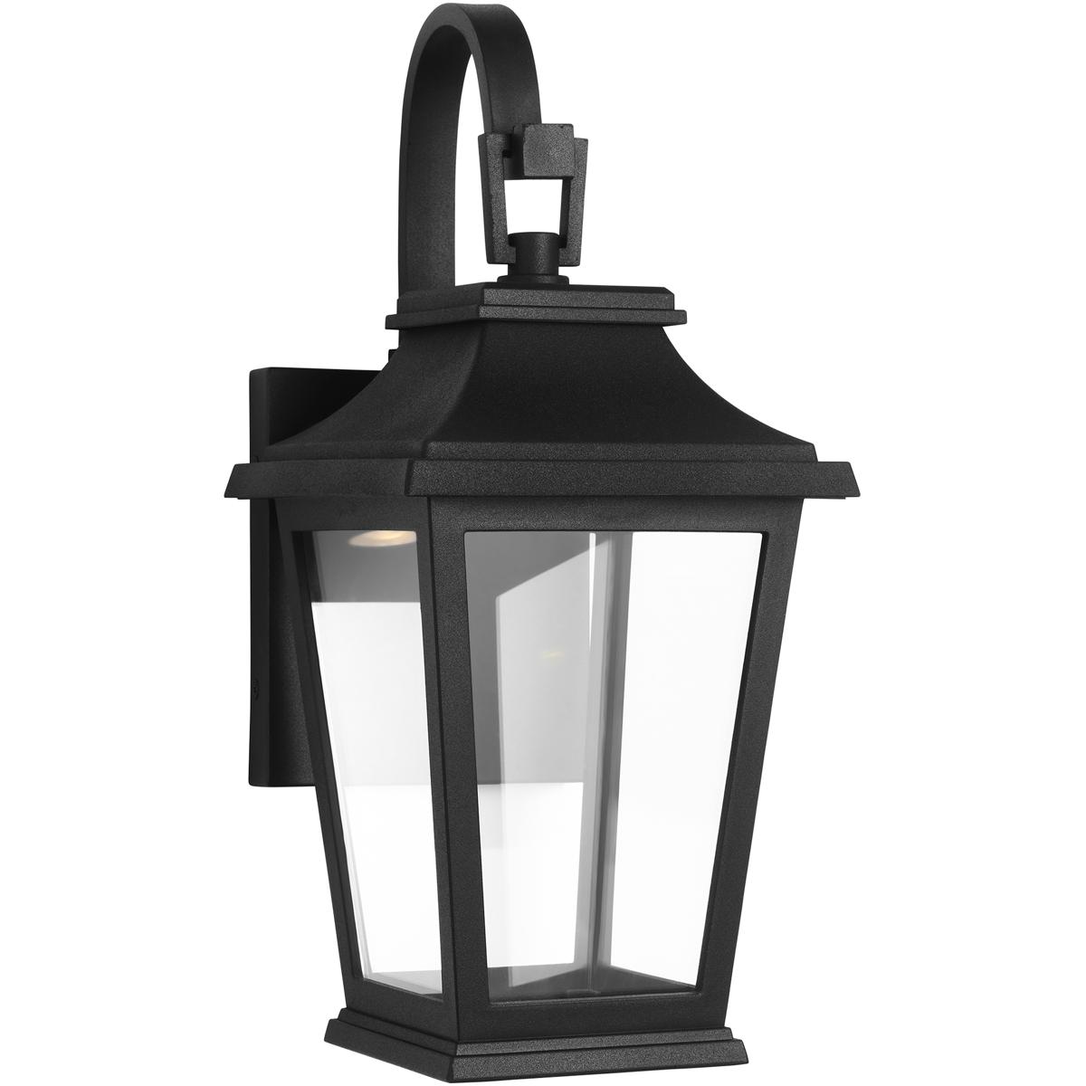 Visual Comfort Studio Collection SLO1221TXB Sean Lavin Warren LED 14.38 inch Textured Black Outdoor Wall Lantern