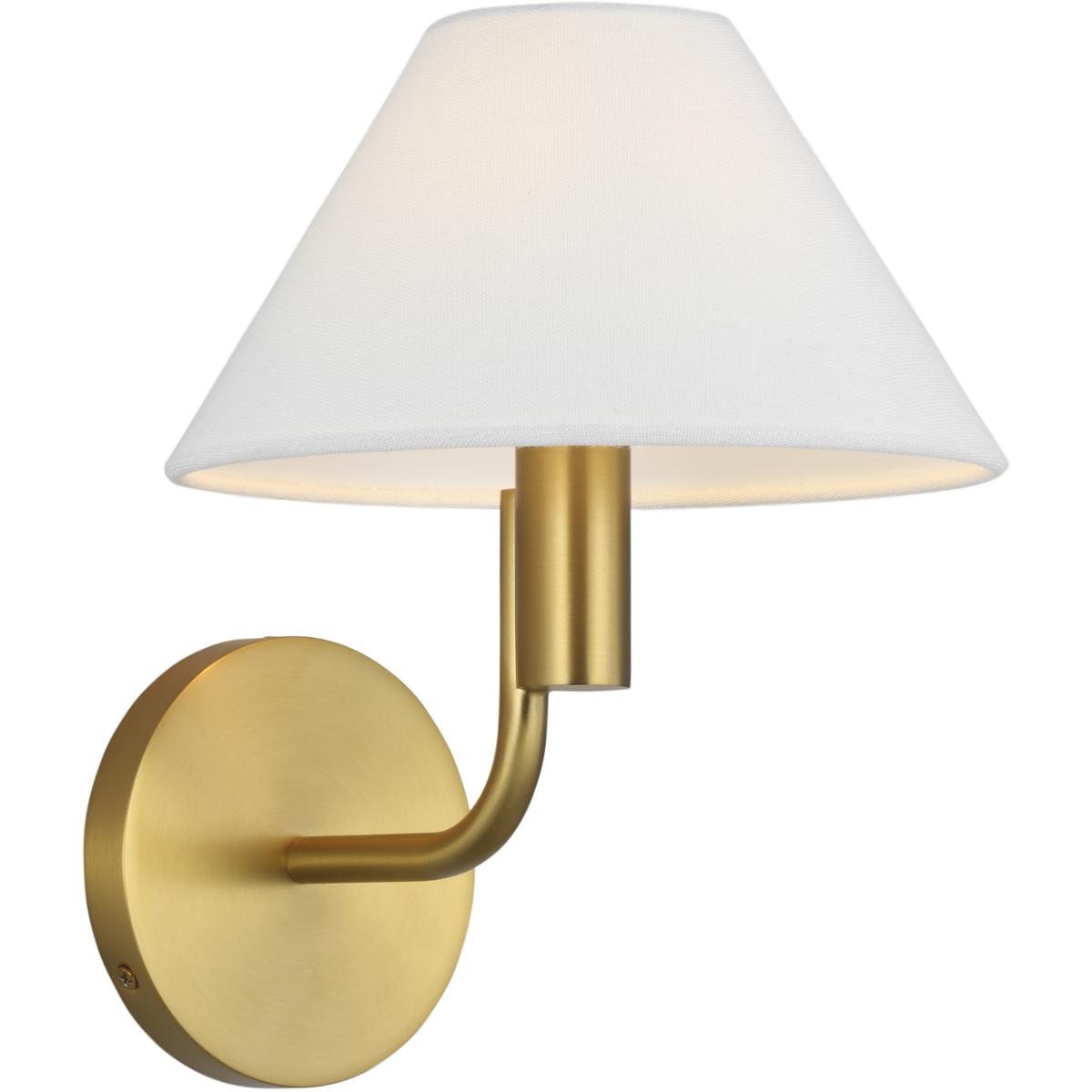Visual Comfort Studio Collection SLW1001BBS Sean Lavin Colfax 1 Light 8 inch Burnished Brass Sconce Wall Light
