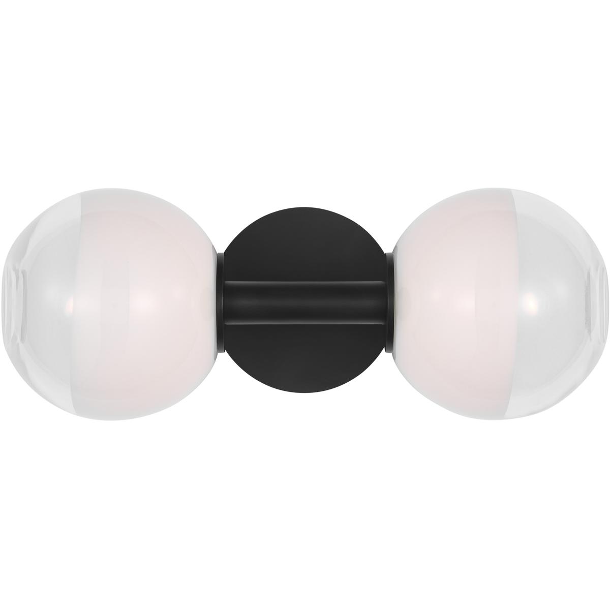 Visual Comfort Studio Collection SLW1032AI Sean Lavin Torian 2 Light 15.38 inch Aged Iron Sconce Wall Light
