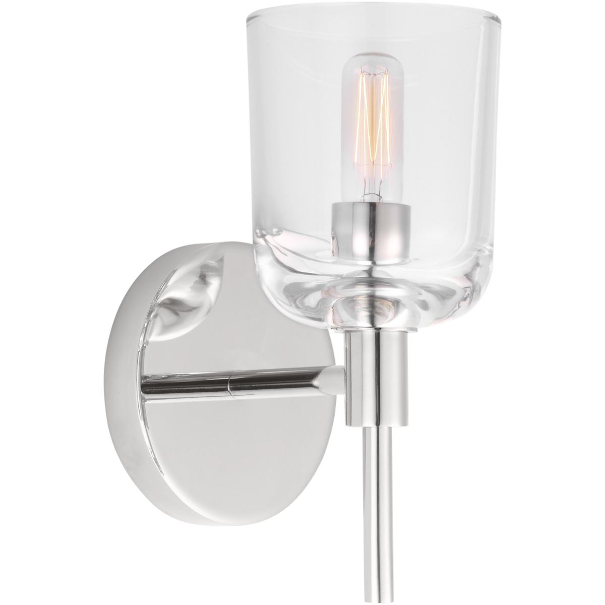 Visual Comfort Studio Collection TFV1001PN Thom Filicia Hartley 1 Light 4.63 inch Polished Nickel Sconce Wall Light