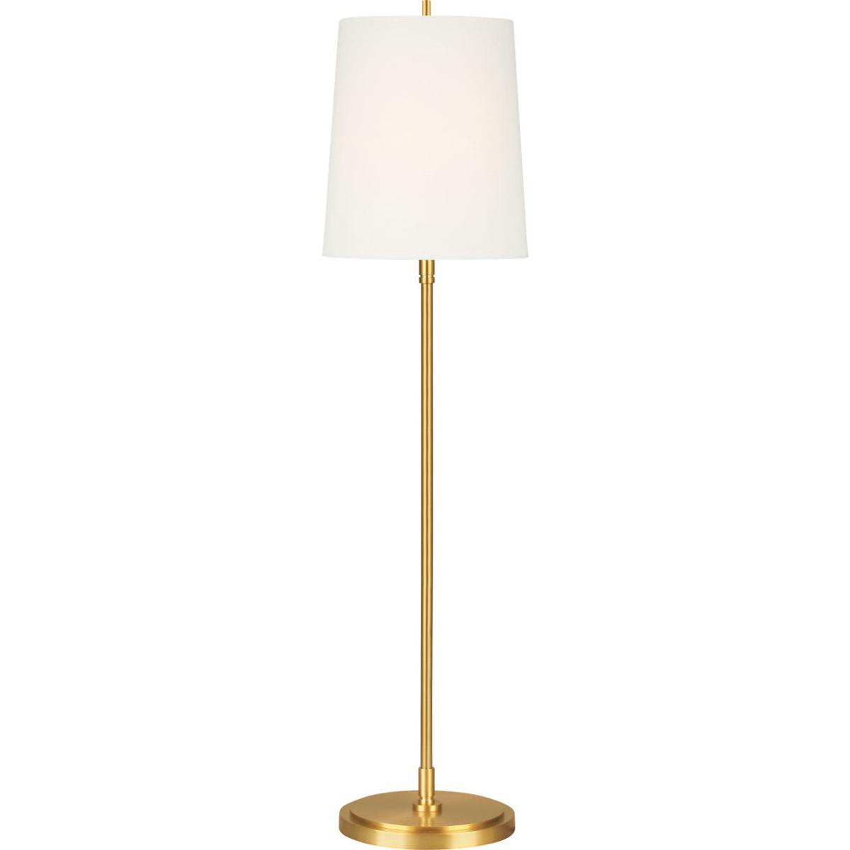 Visual Comfort Studio Collection TT1031BBS1 TOB by Thomas O'Brien Beckham Classic 65.5 inch 9 watt Burnished Brass Floor Lamp Portable Light