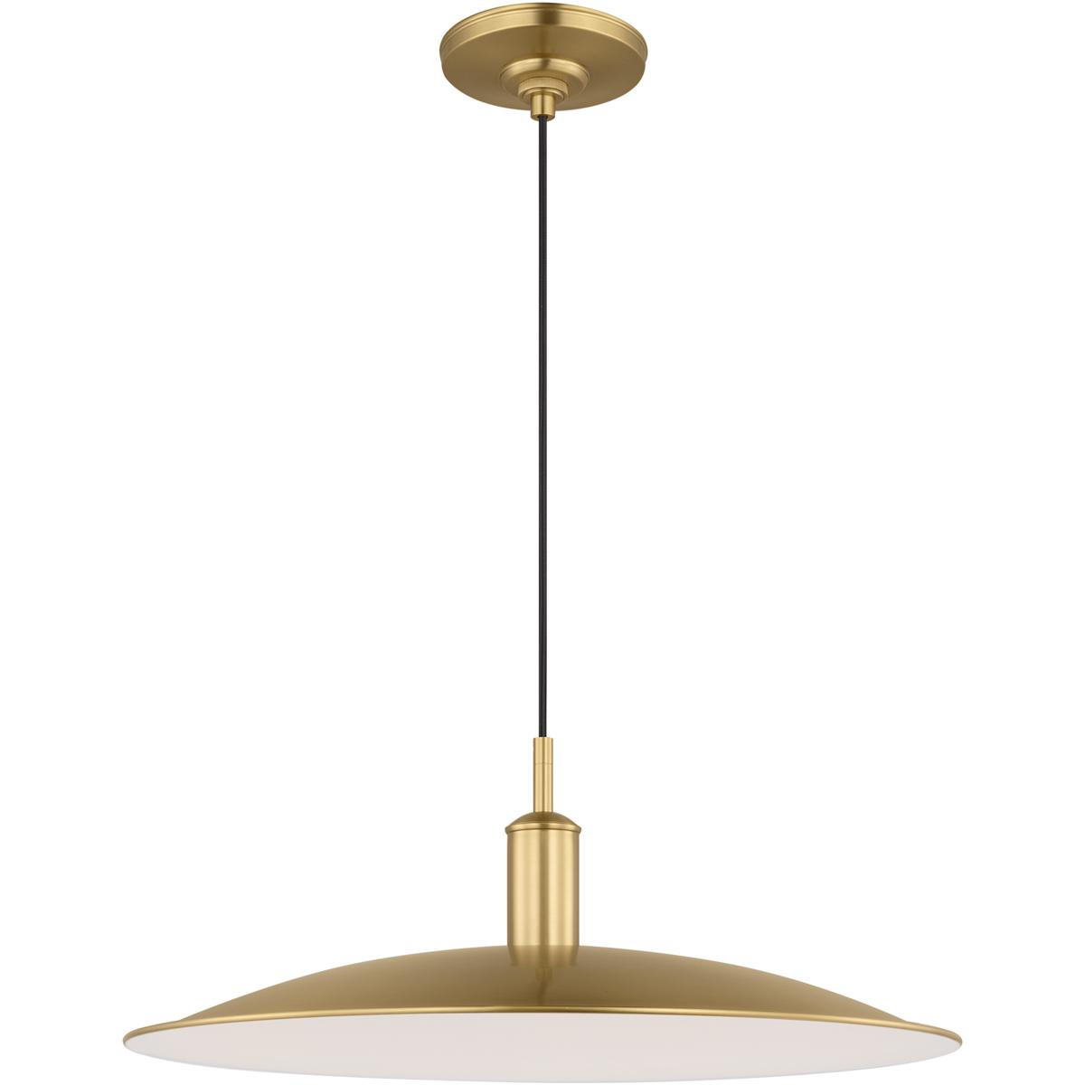 Visual Comfort Studio Collection TP1251BBS TOB by Thomas O'Brien Dash LED 24 inch Burnished Brass Pendant Ceiling Light