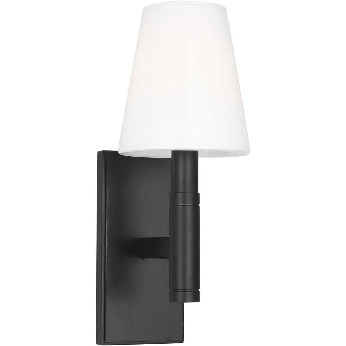 Visual Comfort Studio Collection TV1001AI TOB by Thomas O'Brien Beckham Classic 1 Light 5.38 inch Aged Iron Sconce Wall Light