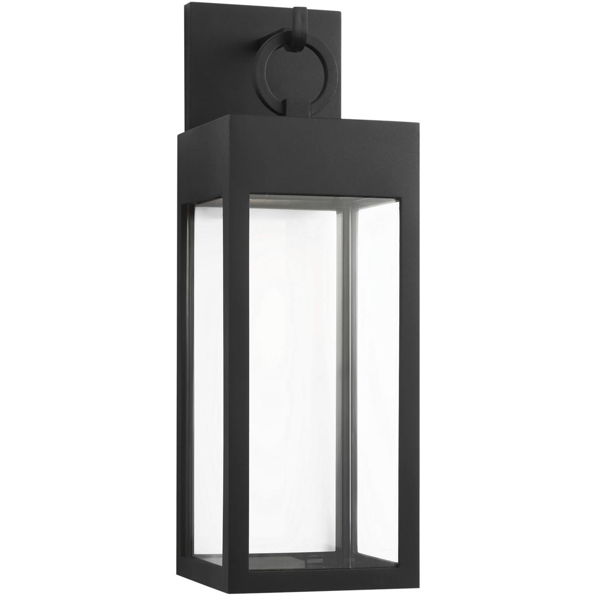 Visual Comfort Studio Collection SLO1381TXB Sean Lavin Sesha 20 inch Textured Black Outdoor Wall Lantern