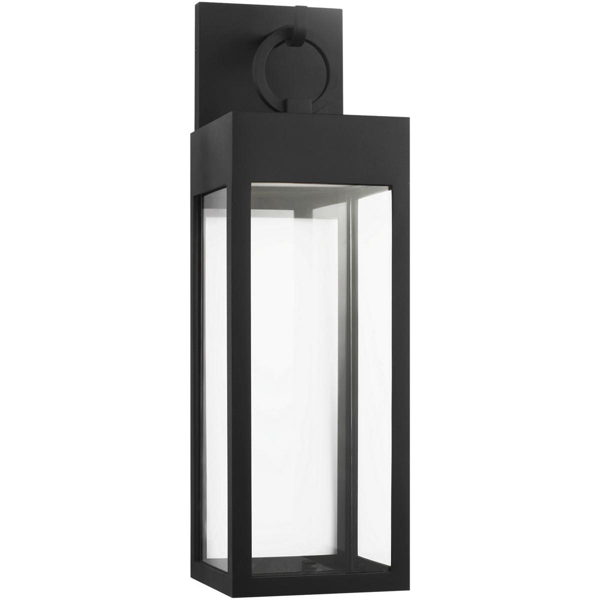 Visual Comfort Studio Collection SLO1391TXB Sean Lavin Sesha 26.5 inch Textured Black Outdoor Wall Lantern